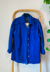 ג׳קט קורדרוי כחול רויאל