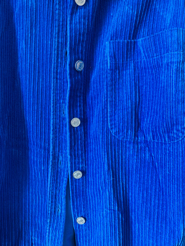 ג׳קט קורדרוי כחול רויאל