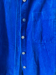 ג׳קט קורדרוי כחול רויאל