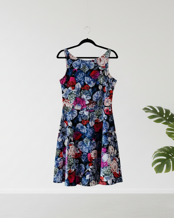 שמלה פרחונית